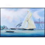 AF004 Britannia and Vigilant off the Royal Yacht Squadron's Headquarters - Canvas Painting af004-britannia-and-vigilant-off-the-royal-yacht-squadrons-headquarters-canvas-painting-l02 (1).jpg
